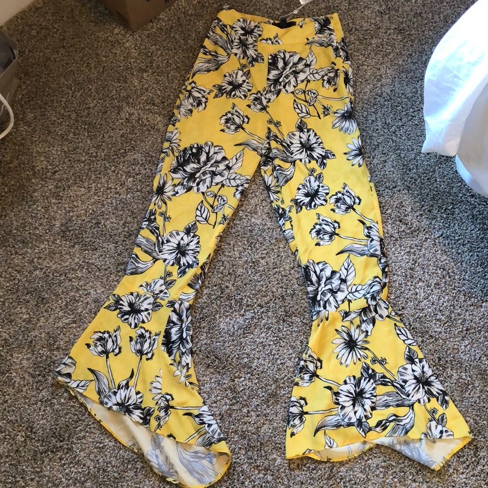 Missguided flower printed pants